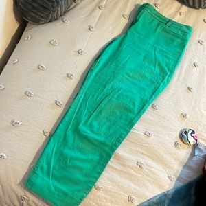 Green Talbot’s Cropped Pants